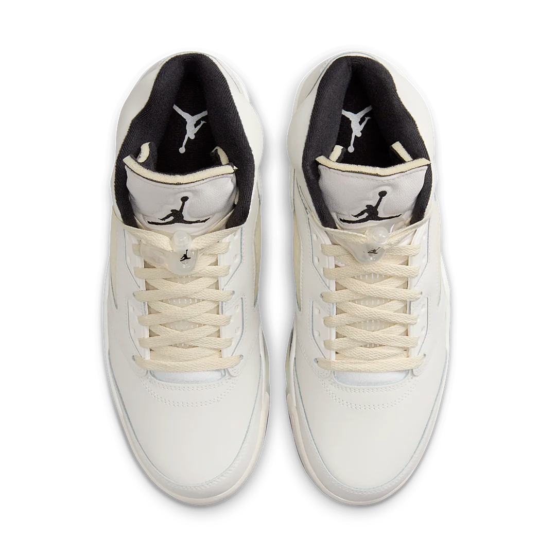 Air Jordan 5 Retro SE Sail, Sail/Black/Light Orewood Brown/Coconut Milk (FN7405-100)