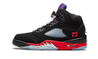 Air Jordan 5 Retro Top 3, Black/Fire Red-Grape Ice-New Emerald (CZ1786-001)