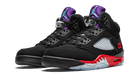 Air Jordan 5 Retro Top 3, Black/Fire Red-Grape Ice-New Emerald (CZ1786-001)