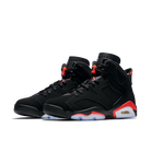 Air Jordan 6 Retro Black Infrared (2019), Black/Infrared (384664-060)