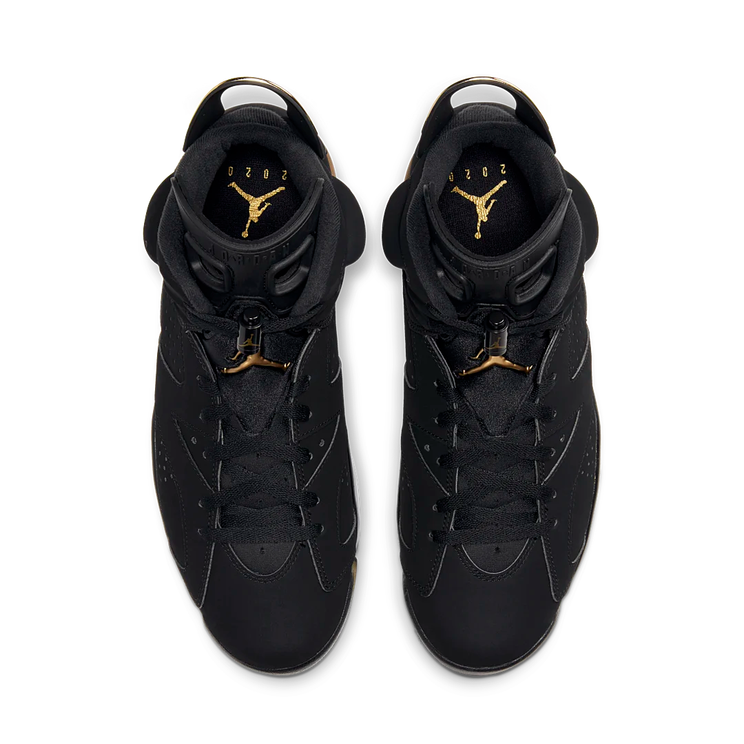 Air Jordan 6 Retro DMP (2020), Black/Metallic Gold (CT4954-007)