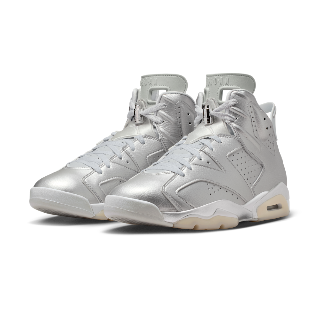 Air Jordan 6 Retro PSG Paris Saint-Germain Silver