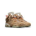 Air Jordan 6 Retro Travis Scott British Khaki, British Khaki/Sail-Bright Crimson (DH0690-200)