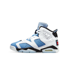 Air Jordan 6 Retro UNC White, University Blue/White/College Navy/Black (384665-410)