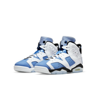 Air Jordan 6 Retro UNC White, University Blue/White/College Navy/Black (384665-410)