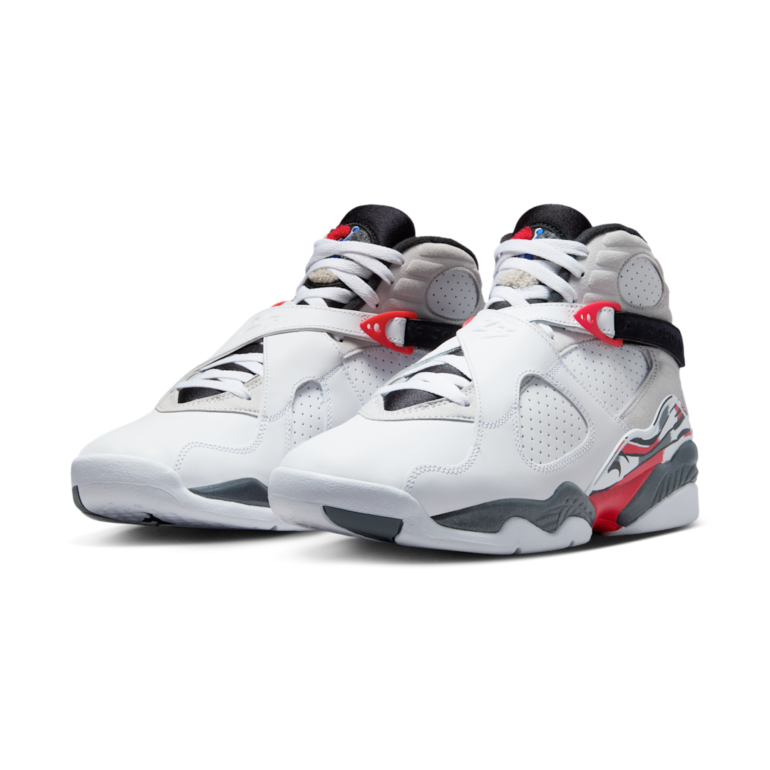 Air Jordan 8 Retro Bugs Bunny (2025), White/Black/True Red (305381-100)