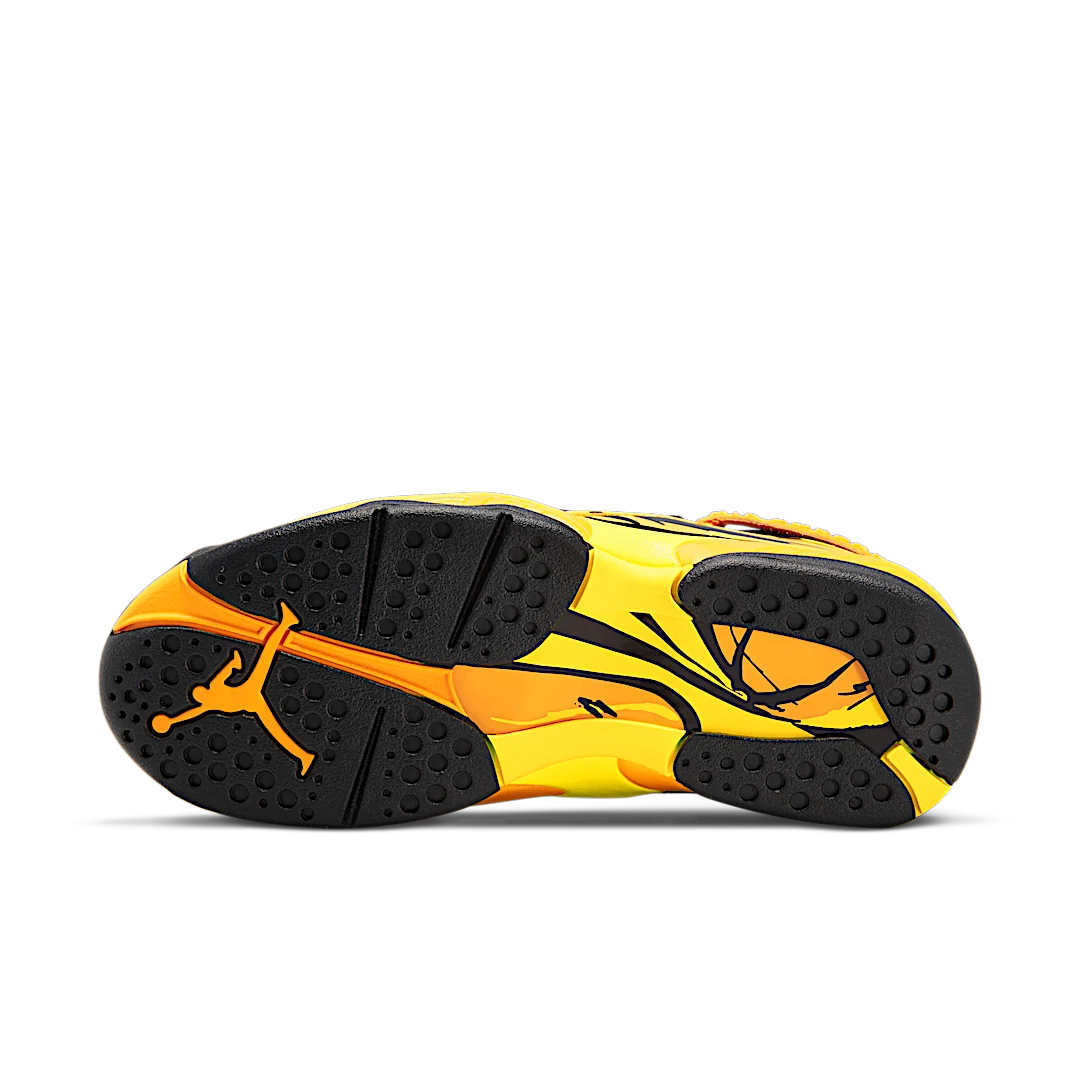 Air Jordan 8 Retro Taxi Yellow Black, Black/Taxi-Opti Yellow (CI1236-007)