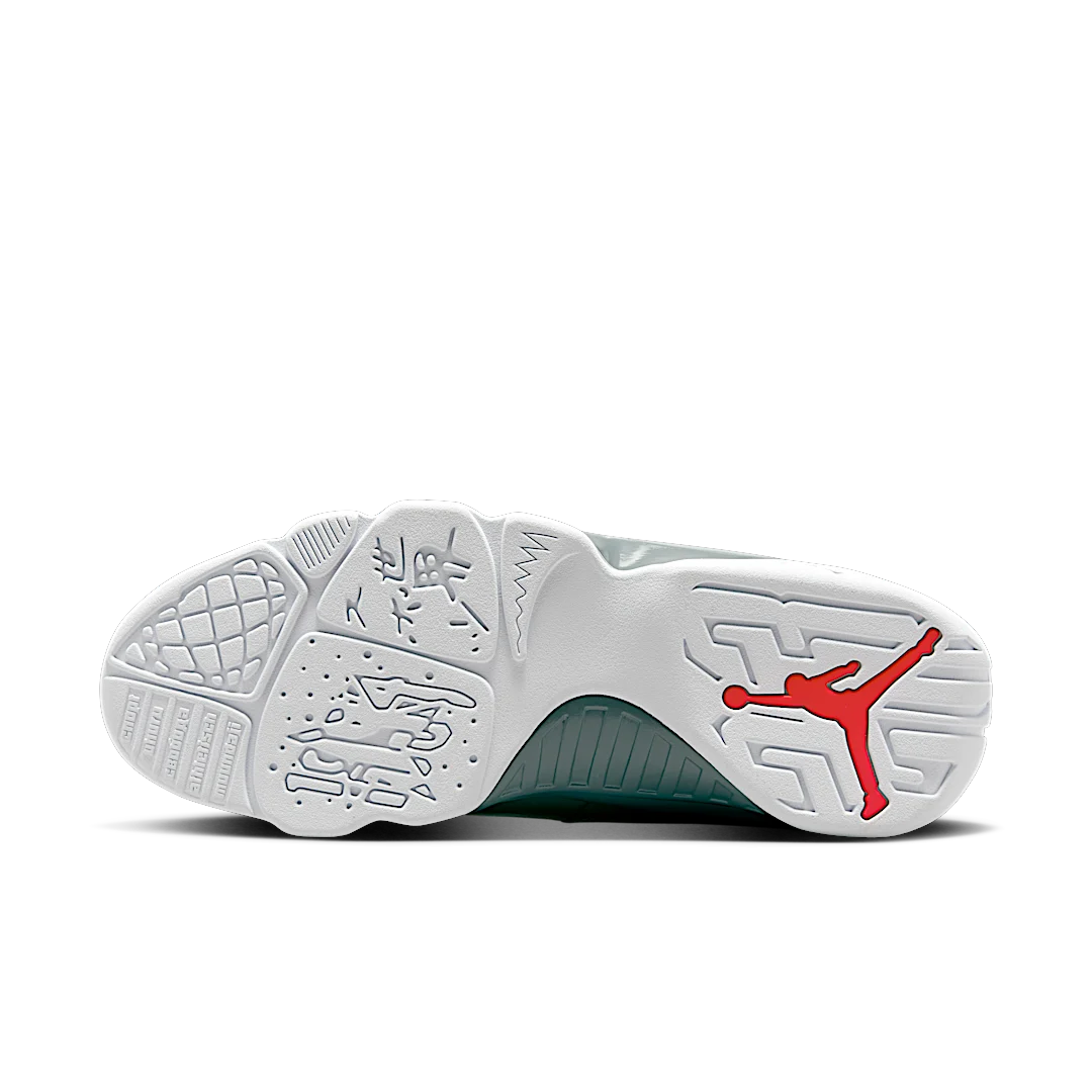 Air Jordan 9 Retro Fire Red, White/Fire Red/Cool Grey (CT8019-162)