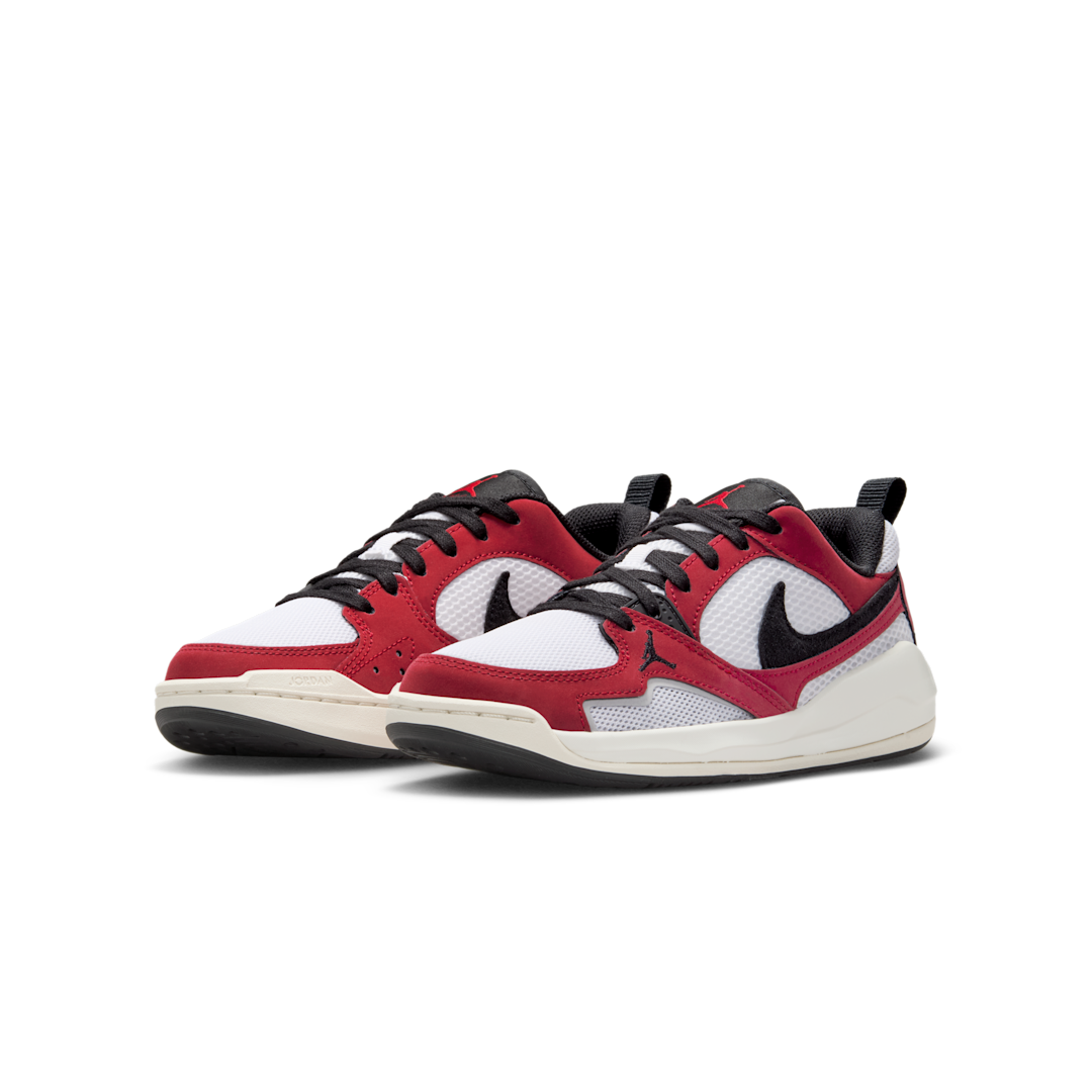 Air Jordan CMFT Era White Varsity Red Sail Black