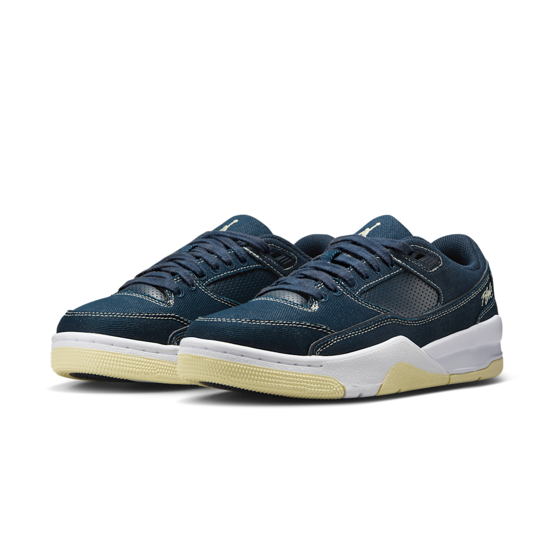 Air Jordan Flight Court Obsidian White Alabaster