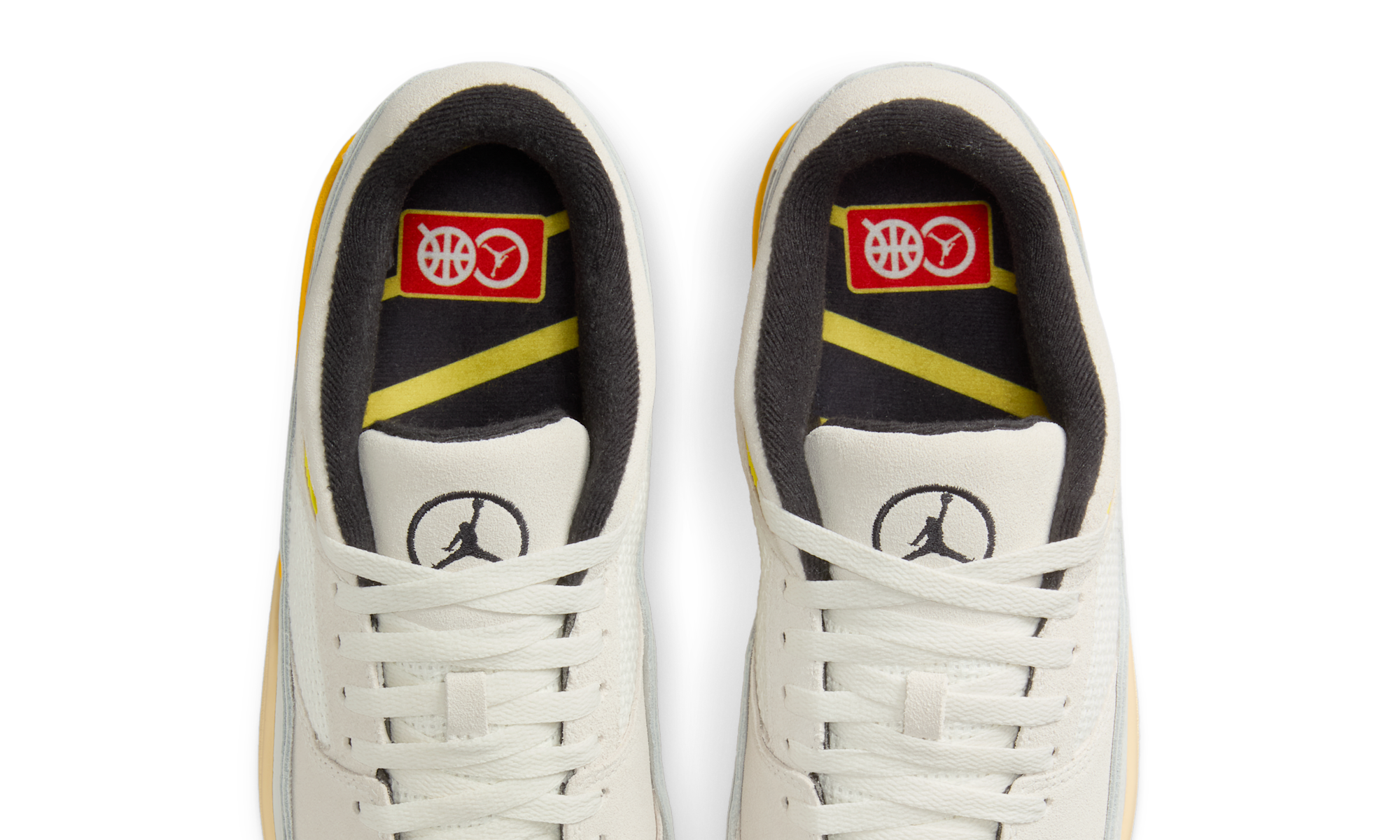 Air Jordan Flight Court Quai 54 Sail Tour Yellow