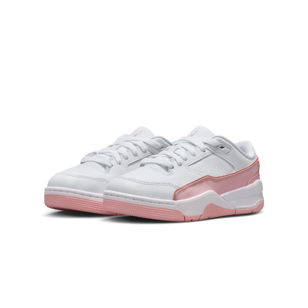 Air Jordan Flight Court White Medium Soft Pink, White/Medium Soft Pink (HF3333-161)