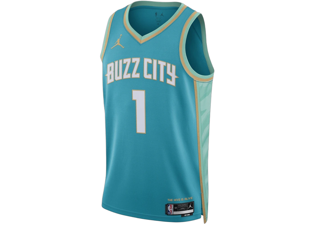 Air Jordan Lamelo Ball Hornets Buzz 2023 Jersey Blue