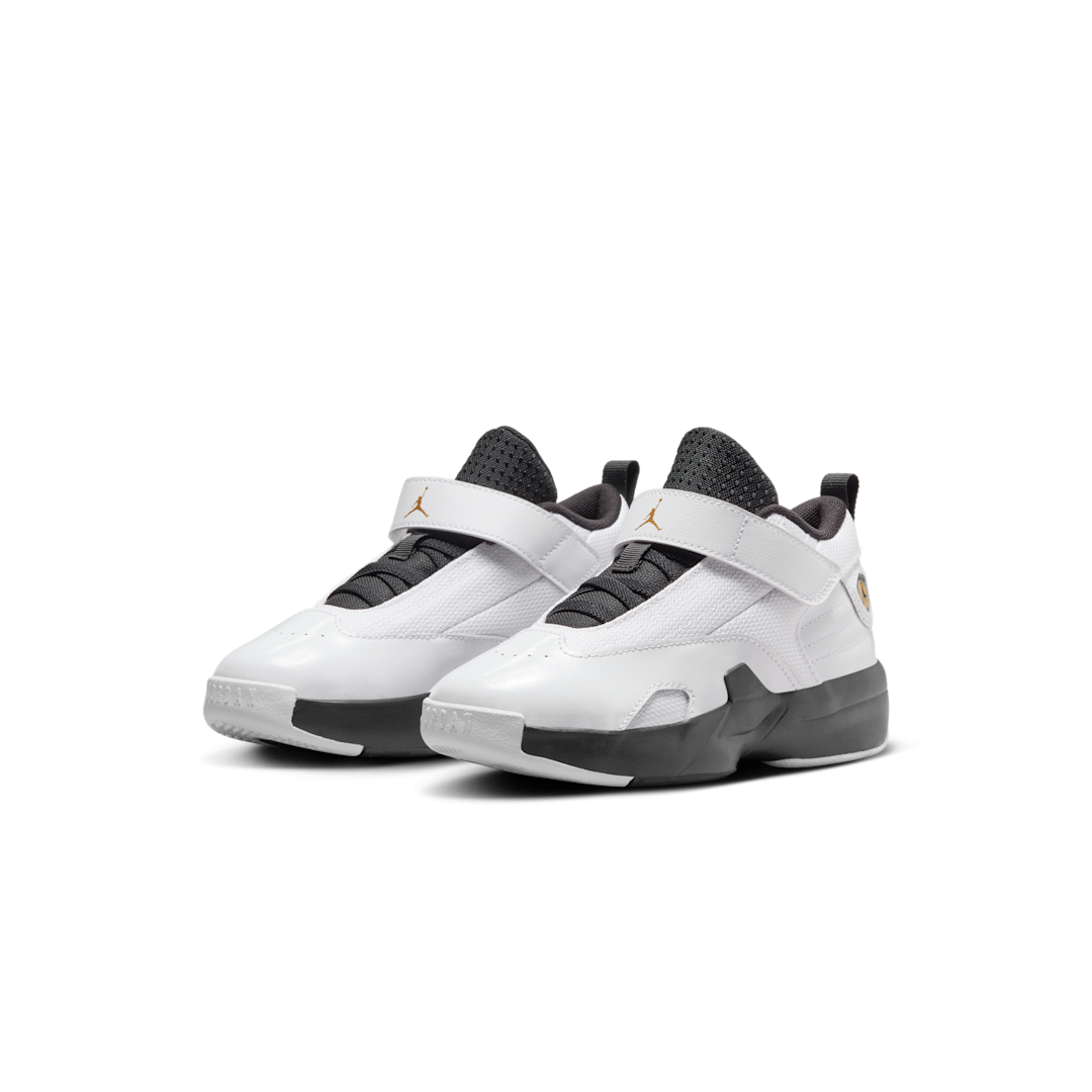 Air Jordan Max Aura 6 White Black Metallic Gold (PS)