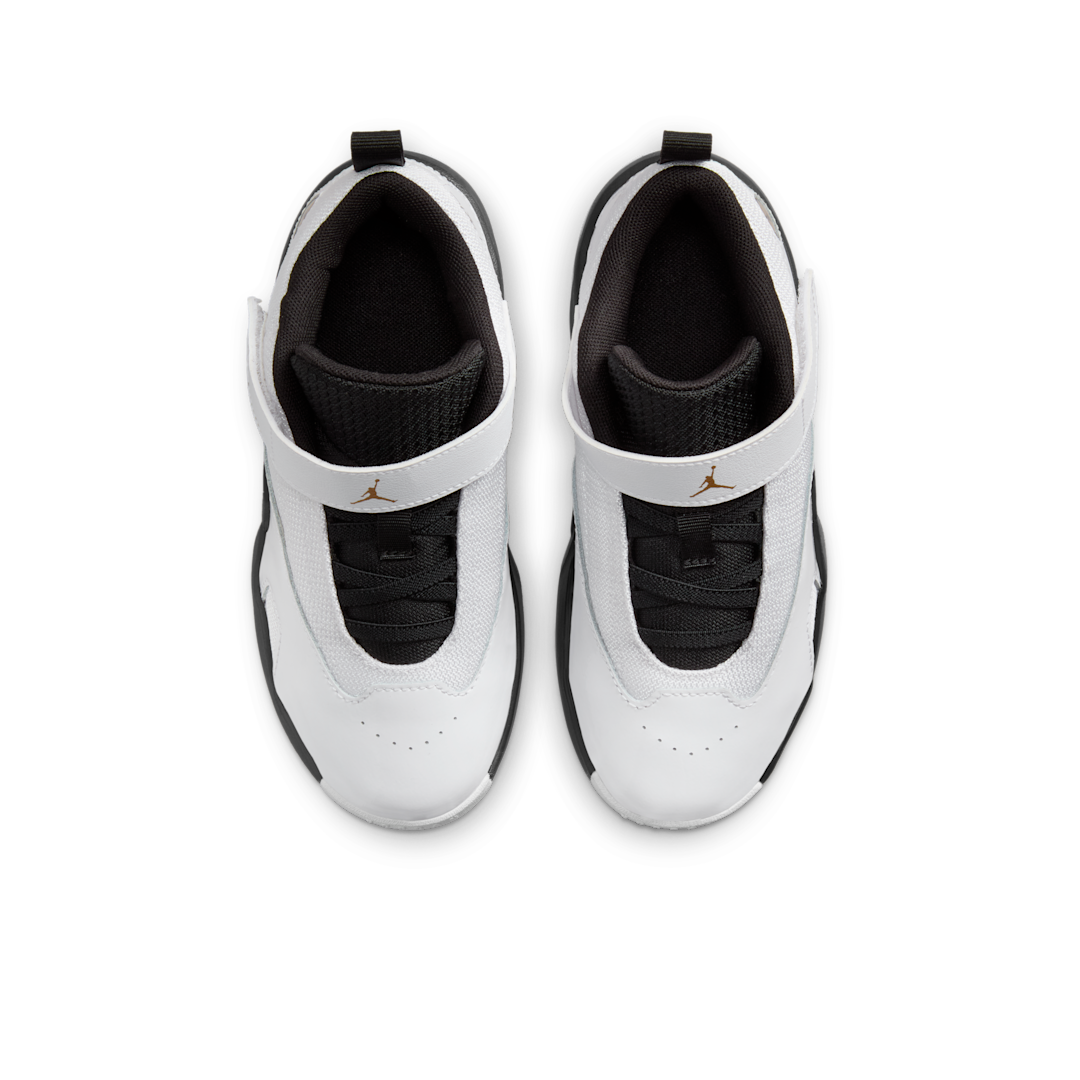 Air Jordan Max Aura 6 White Black Metallic Gold (PS)