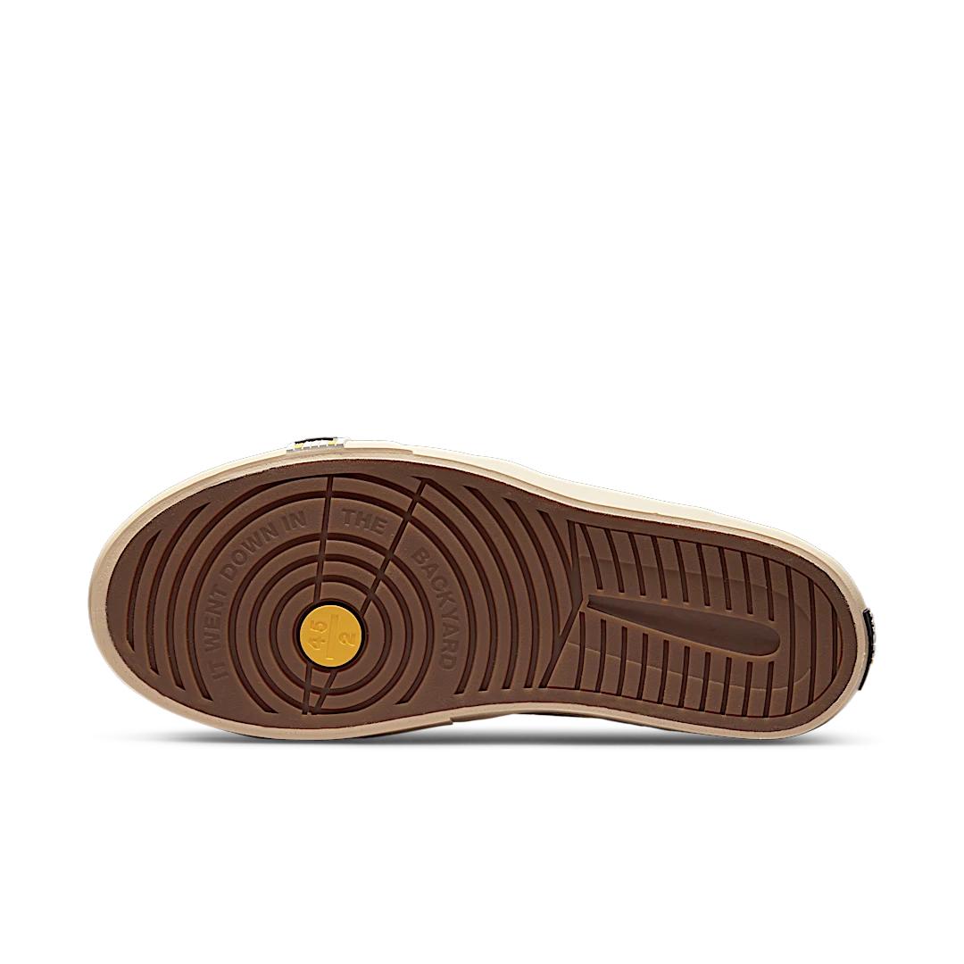 Air Jordan Series Mid Maison Chateau Rouge Brown, Brown Basalt/Sail/Pale Vanilla/Orange (DO5247-212)