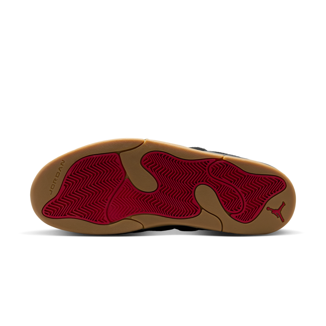 Air Jordan Session Black Gum, Black/Varsity Red/Gum Light Brown/White (IB3731-001)