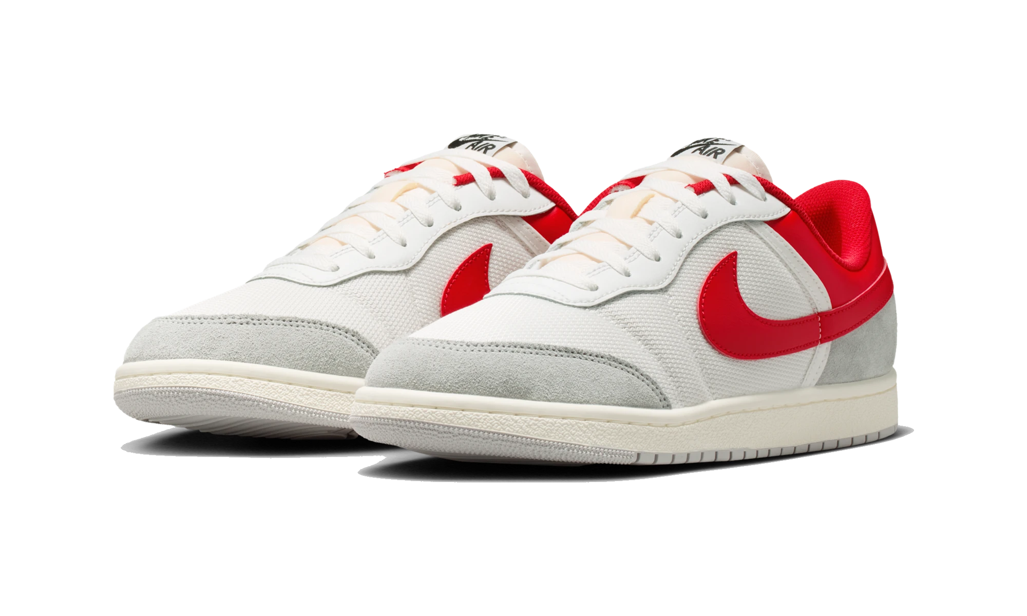 Air Jordan Skyline Low Summit White University Red Smoke Grey