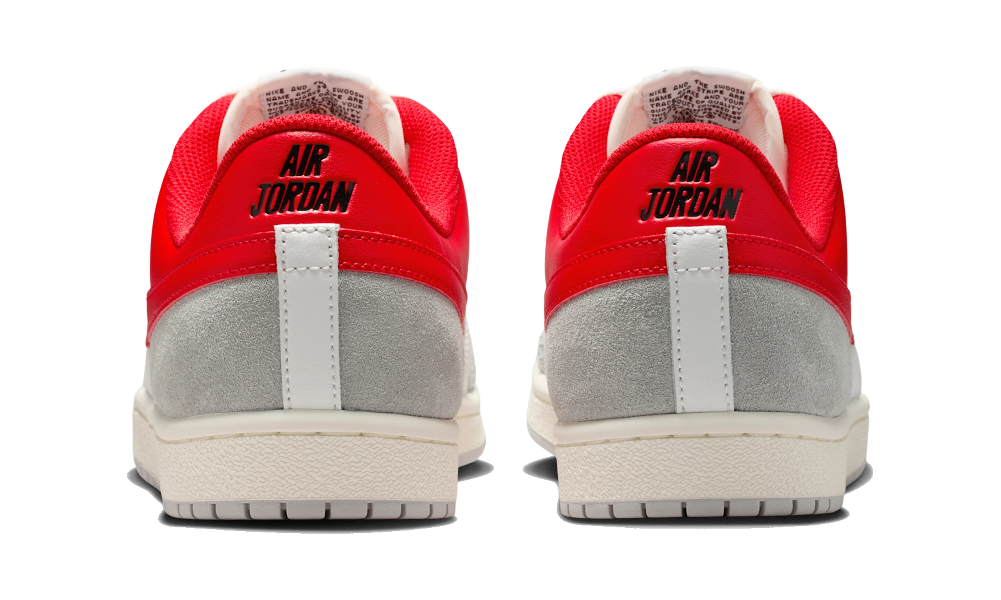 Air Jordan Skyline Low Summit White University Red Smoke Grey