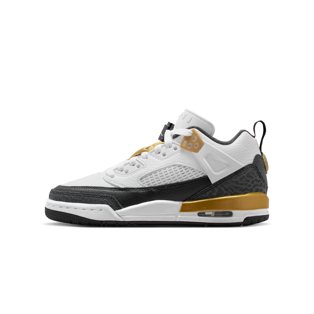 Air Jordan Spizike Low DMP, White/Metallic Gold/Black (FQ3950-108)