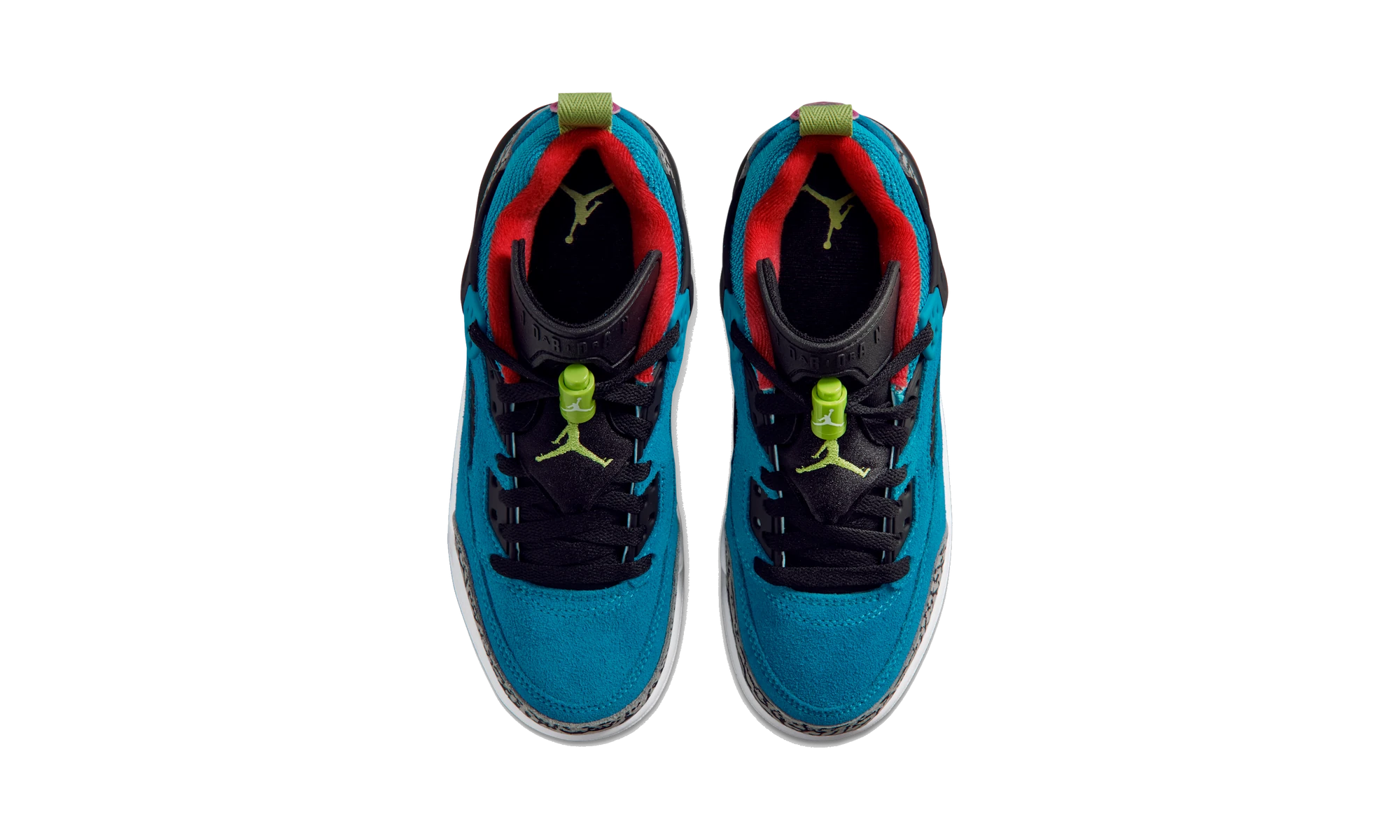 Air Jordan Spizike Low Neo Turquoise Light Crimson