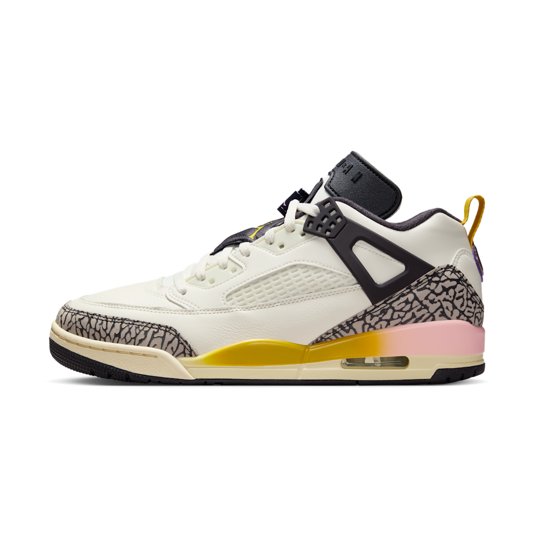 Air Jordan Spizike Low Rare Air, Sail/Oil Grey/Muslin/Dark Sulphur (FQ1759-107)