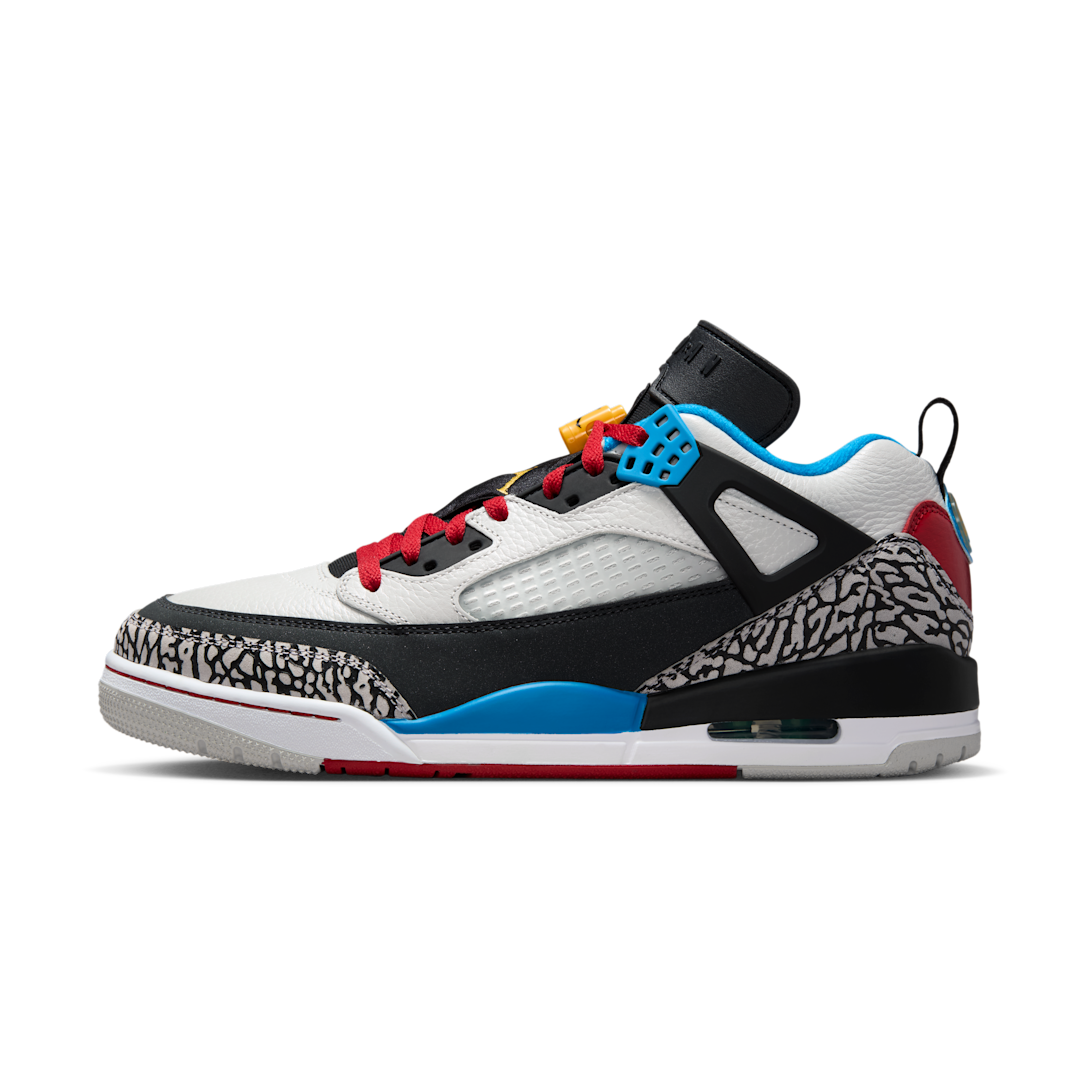 Air Jordan Spizike Low SE Bordeaux, Neutral Grey/Surf Blue/Dark Shadow/Varsity Maize (IM7425-004)