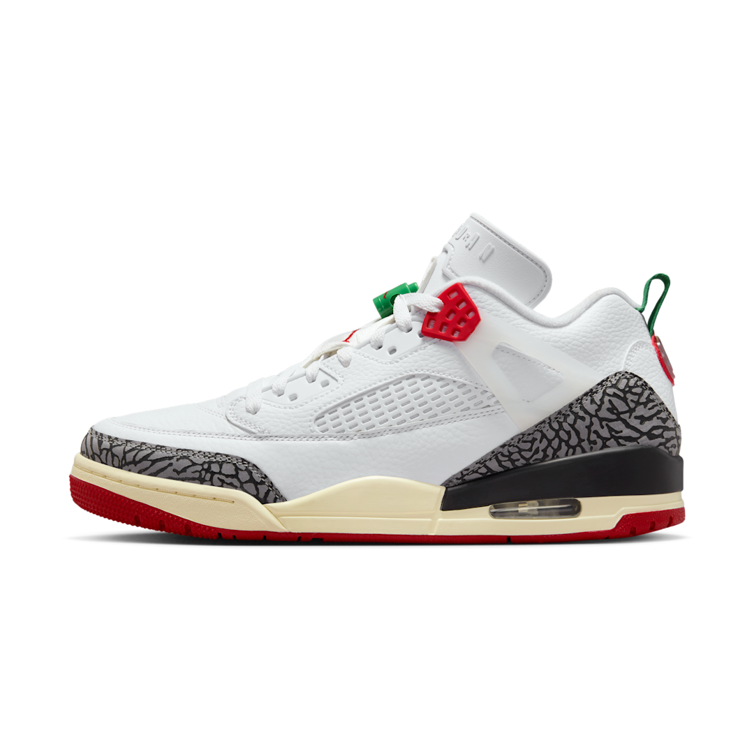 Air Jordan Spizike Low SE Do The Right Thing, White/Black/Sail/Varsity Red (IM7425-100)