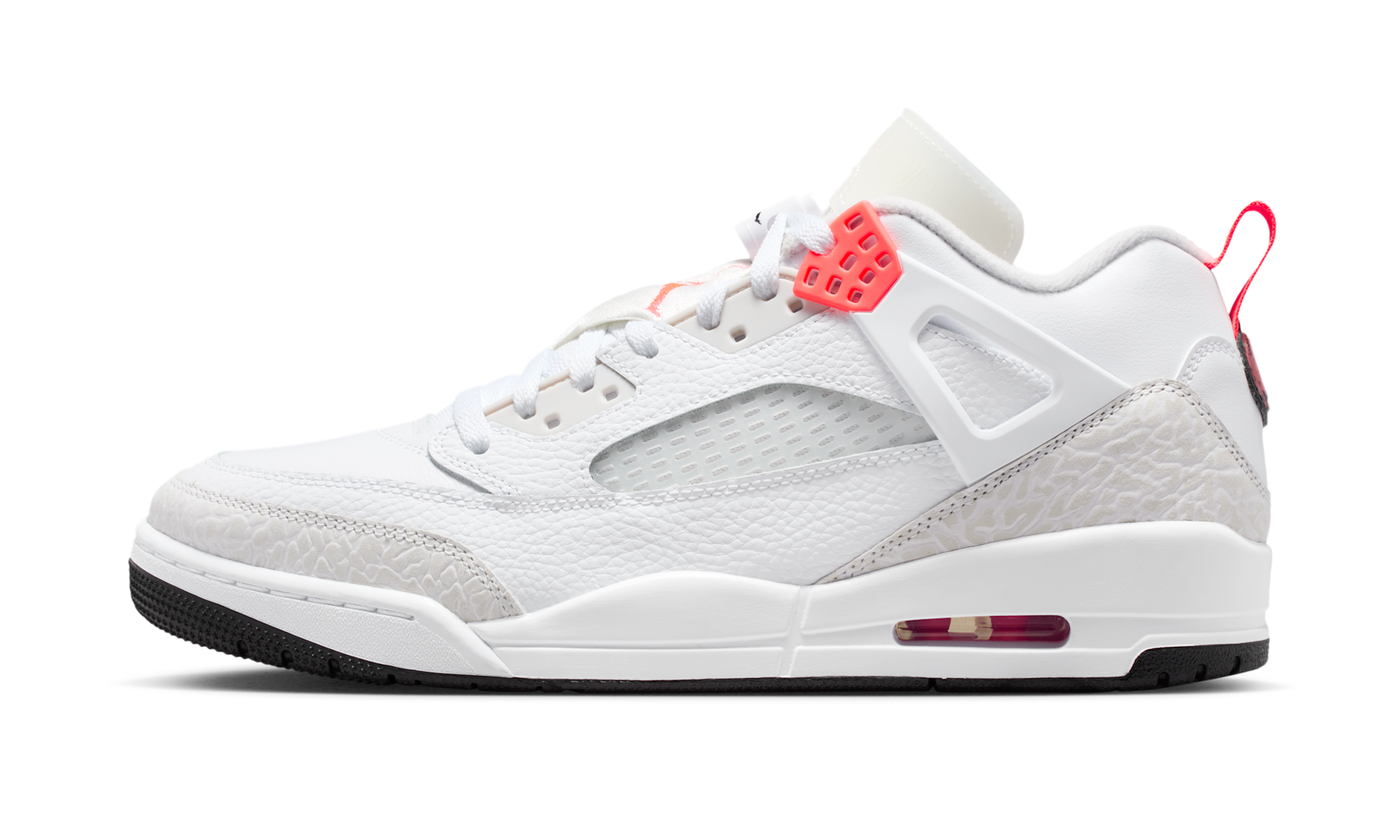 Air Jordan Spizike Low White Bright Crimson