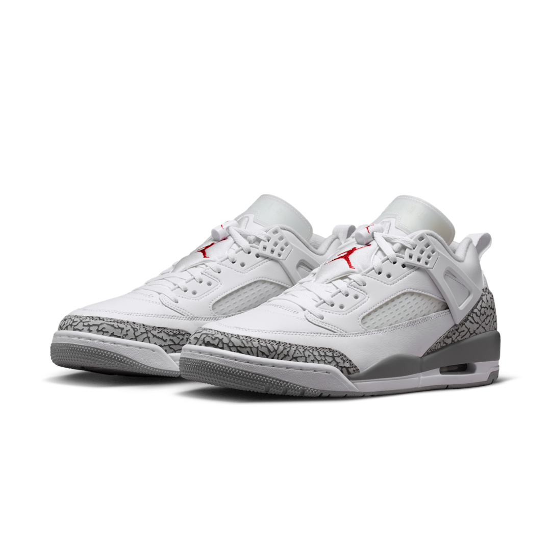 Air Jordan Spizike Low White Cement, White/Varsity Red/Cool Grey/Wolf Grey (IO7724-100)