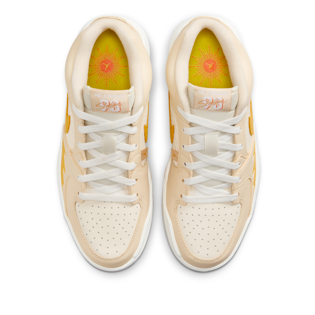 Air Jordan Stadium 90 Pale Vanilla Coconut Milk Tour Yellow Yellow Ochre - Sneak