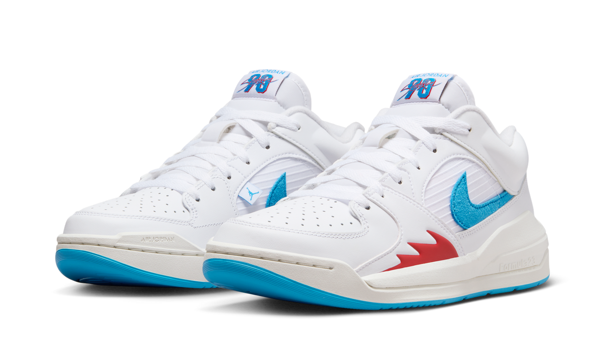 Air Jordan Stadium 90 White Dark Powder Blue