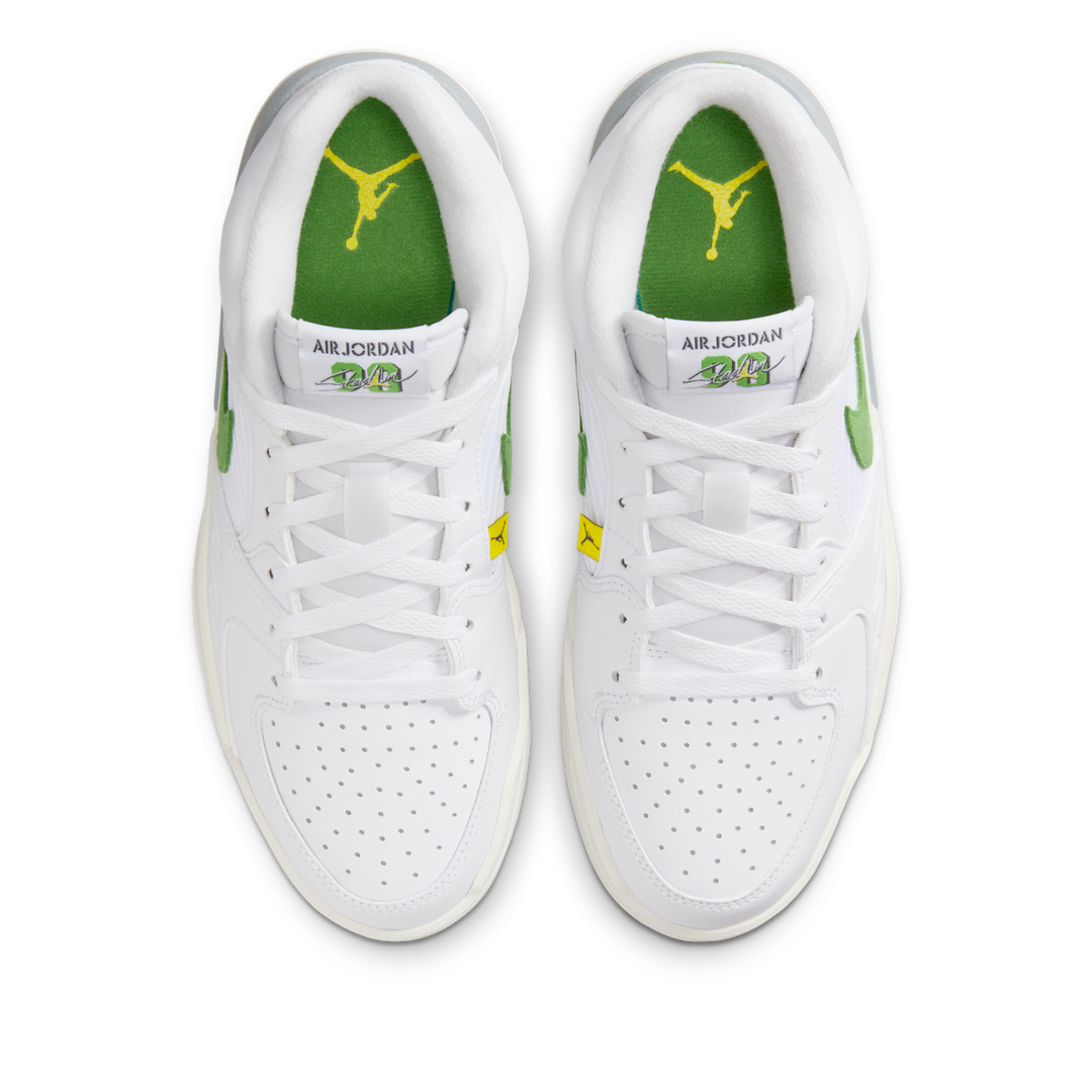 Air Jordan Stadium 90 White Sail Lightning Chlorophyll - Sneak