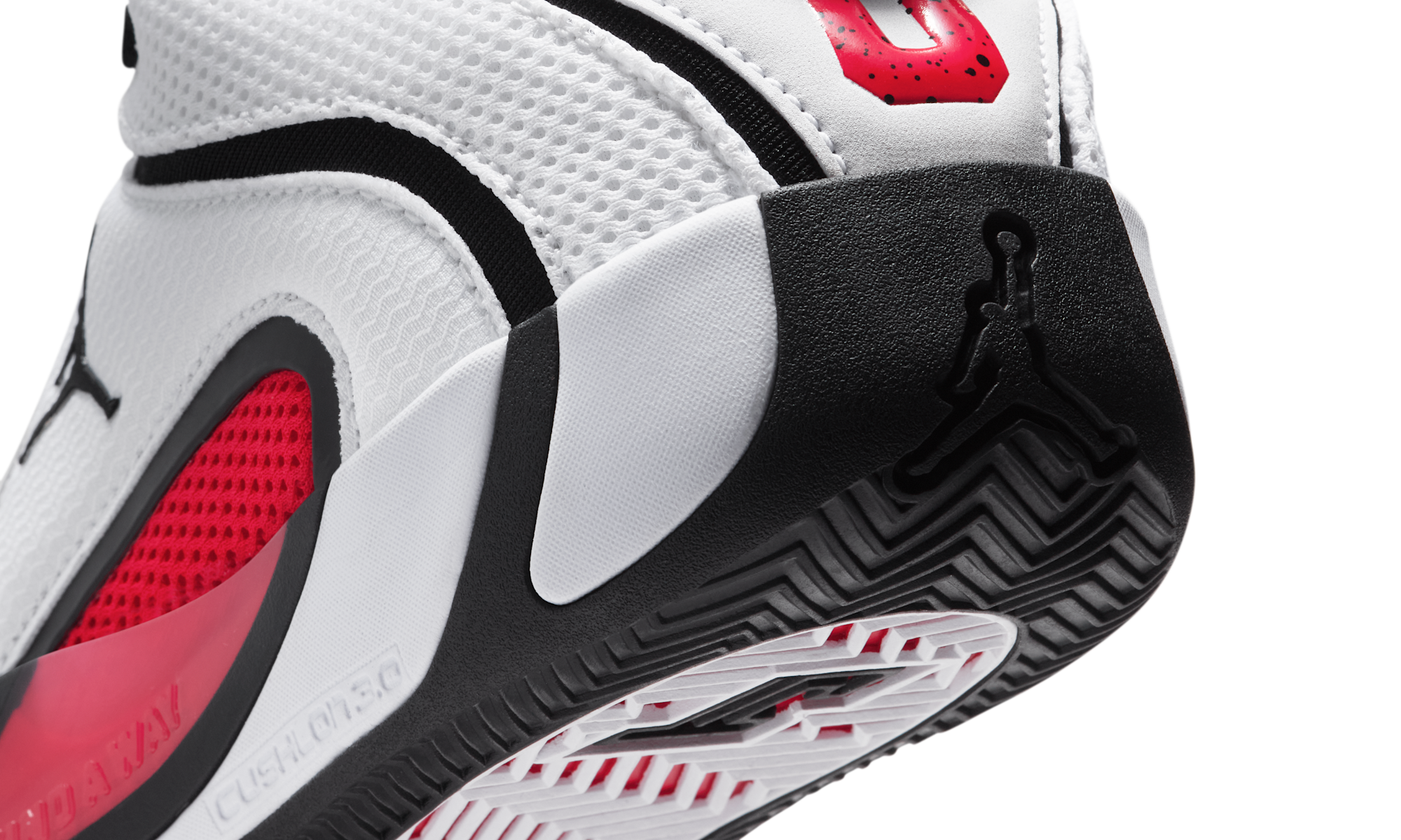 Air Jordan Tatum 4 White University Red