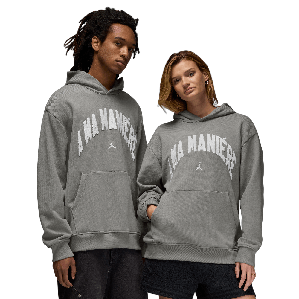 Air Jordan X A Ma Maniere Hoodie Flat Pewter