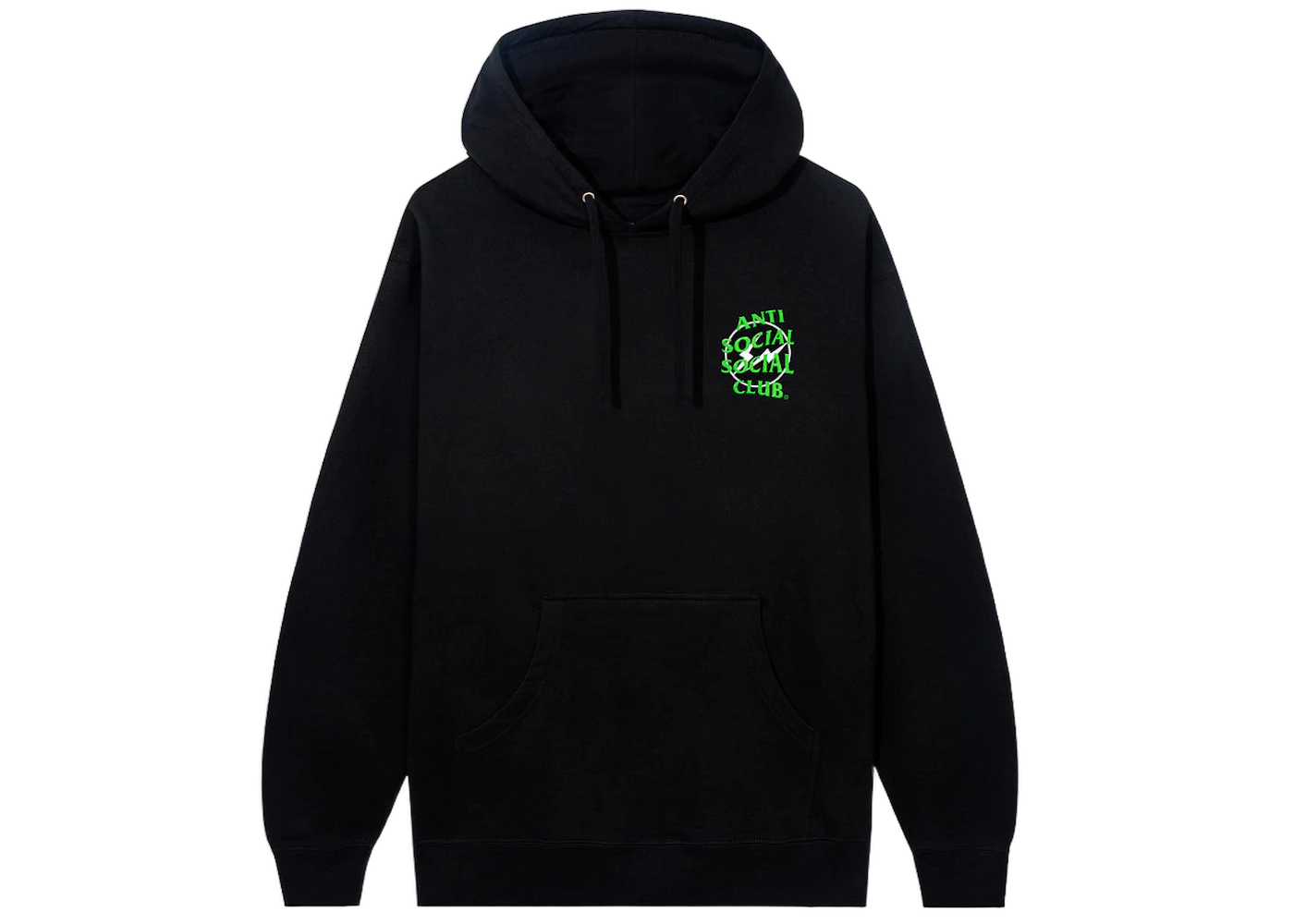 Anti Social Social Club x Fragment Precious Petals Hoodie (FW22) Black Green
