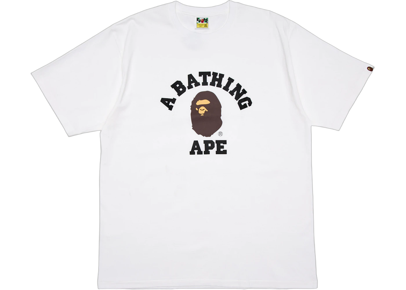 BAPE College Tee White