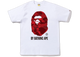 BAPE A Bathing Ape Color Camo T-Shirt Black Red