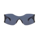 Balenciaga Shield-Frame Nylon Sunglasses Blue Blue Blue (BB0292S-30014551-002)