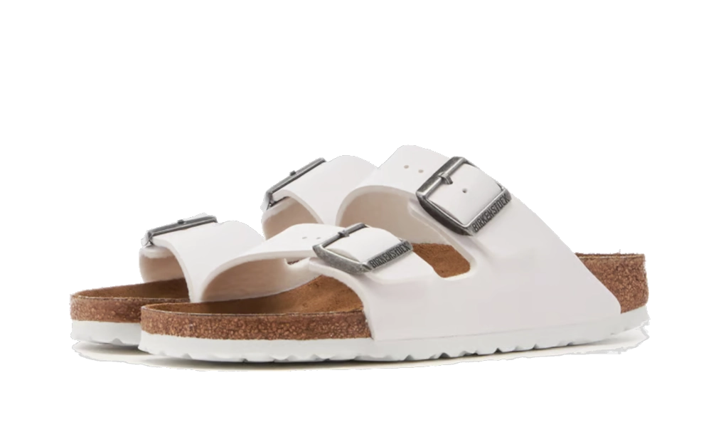 Birkenstock Arizona Birko-Flor White