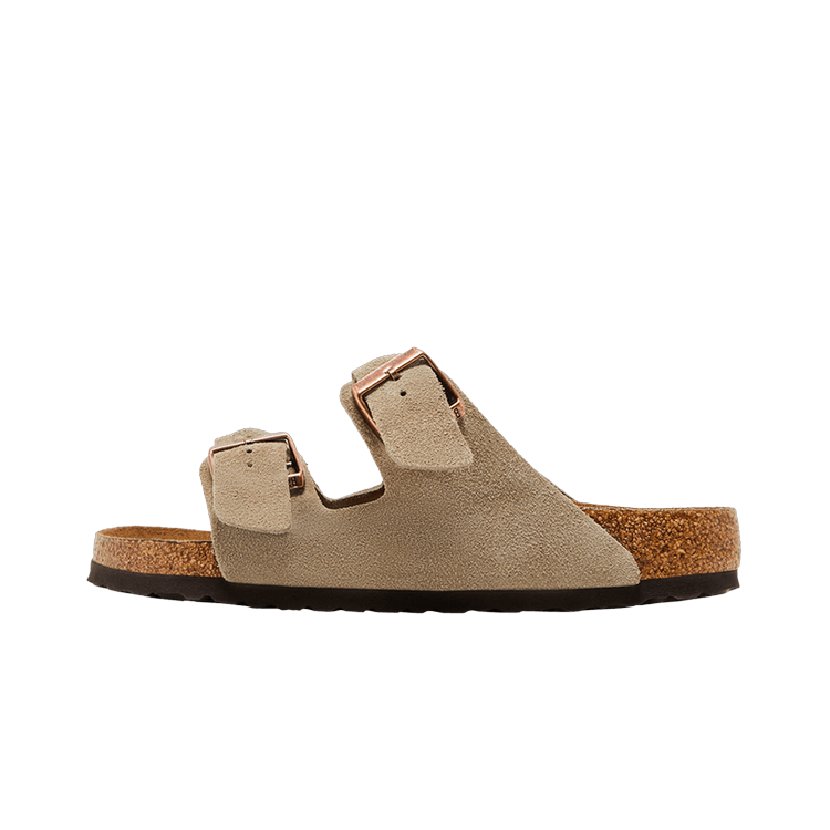 Birkenstock Arizona Soft Footbed Suede Taupe, Taupe (0951301)