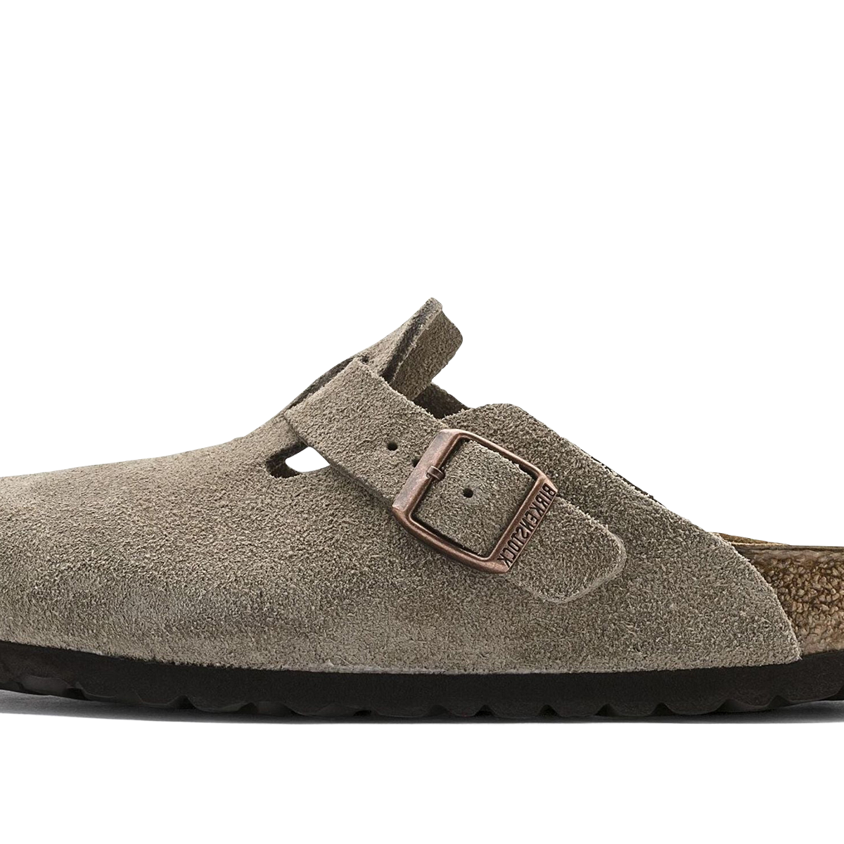 Birkenstock Boston BS Suede Taupe (0060461) - Sneak