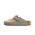 Birkenstock Boston Soft Footbed Suede Faded Khaki