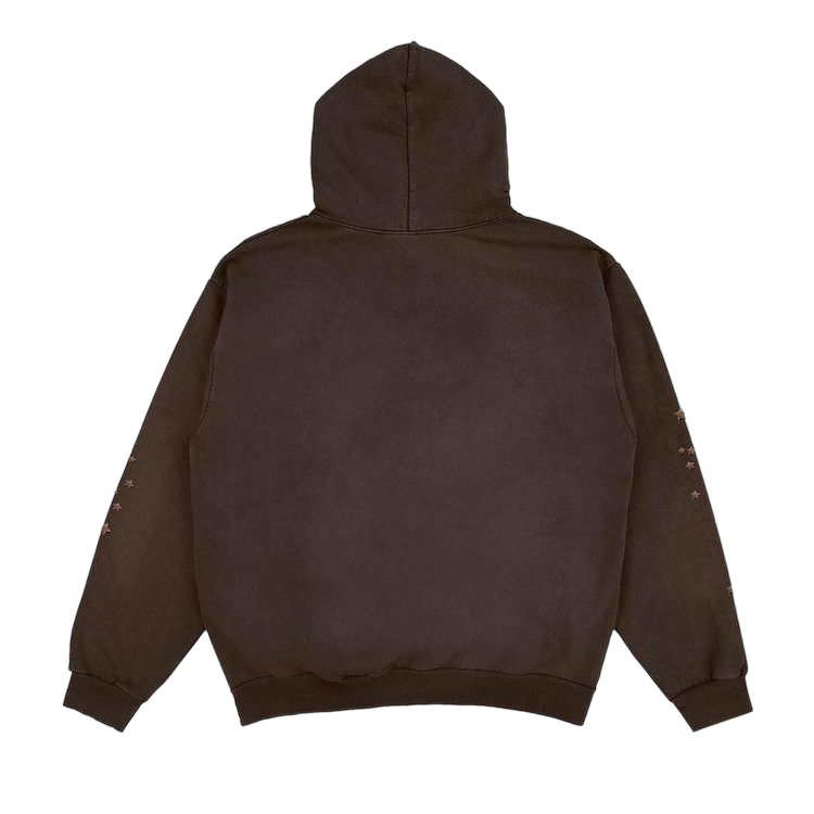 Cactus Jack by Travis Scott x Sp5der Days Before Rodeo Hoodie Brown