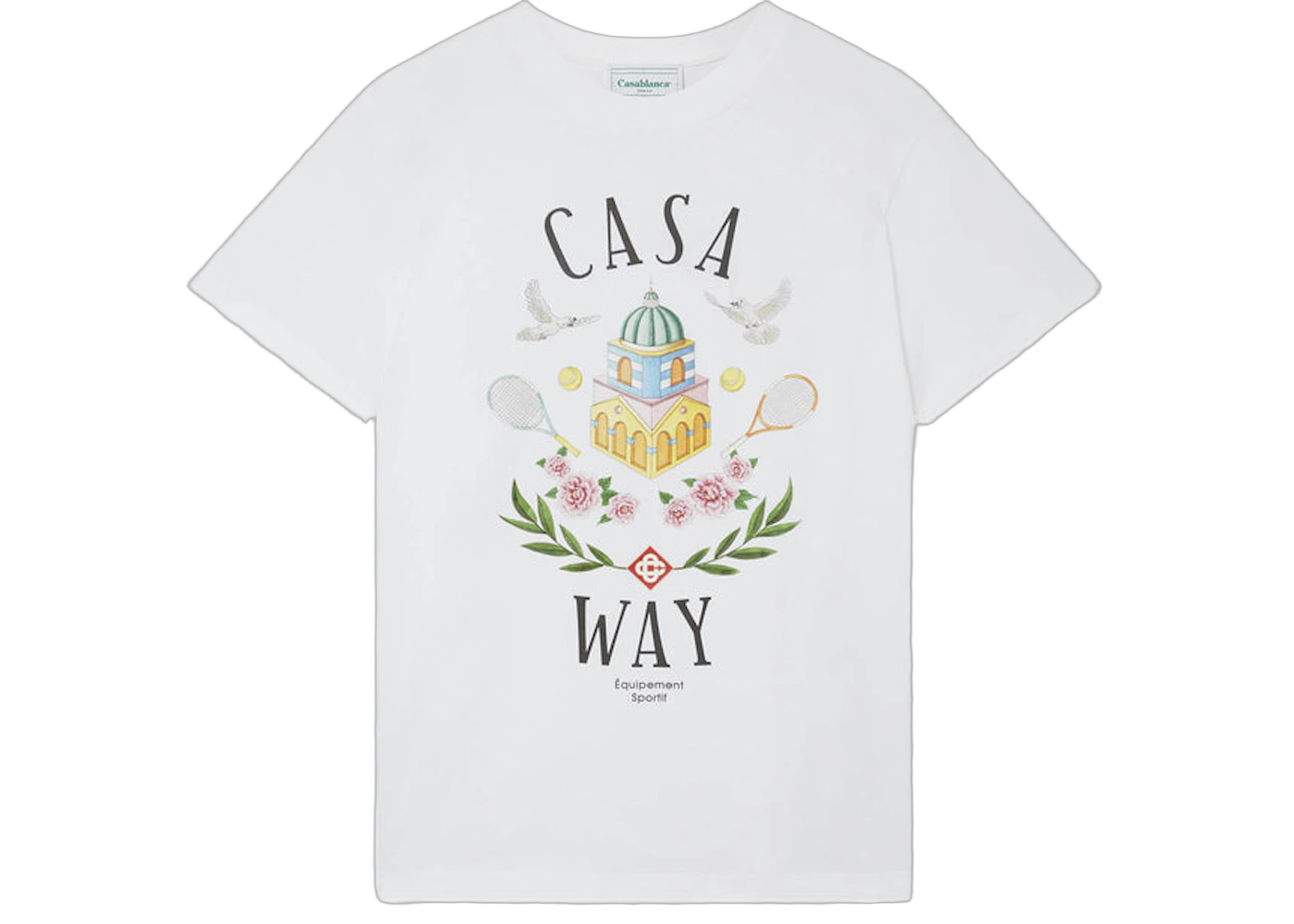 Casablanca Casa Way T-shirt White