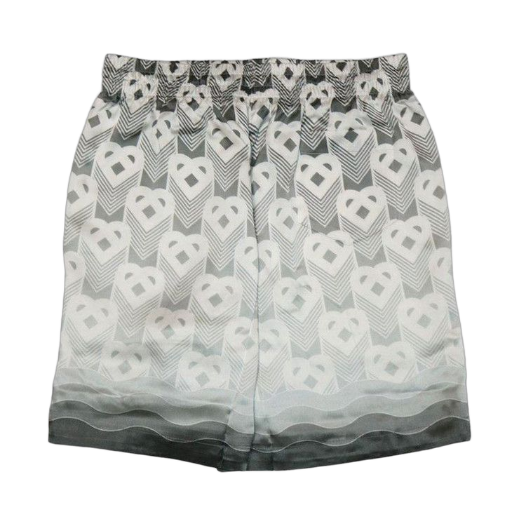 Casablanca Drawstring Shorts Grey Gradient