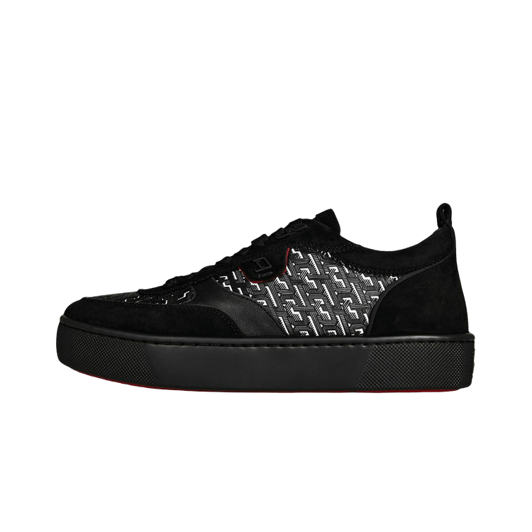 Christian Louboutin Rantulow Orlato Flat Black White