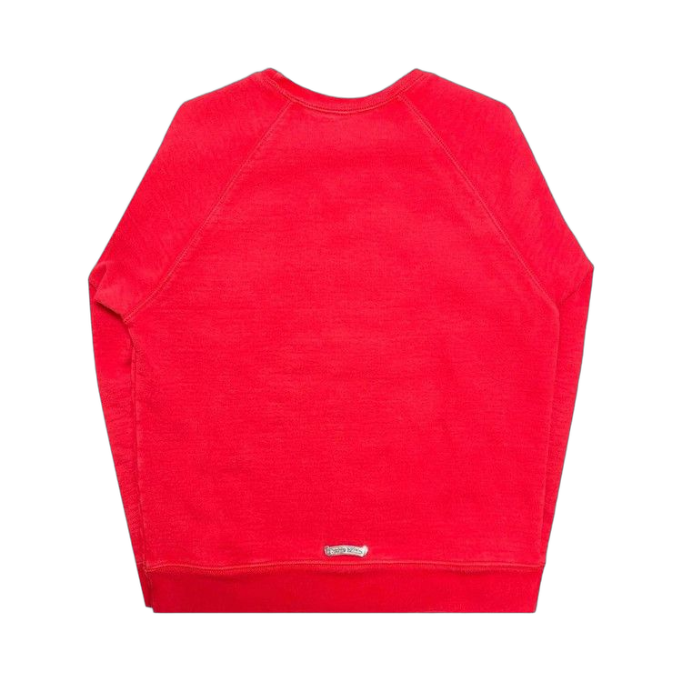 Chrome Hearts King Taco Crewneck Sweatshirt Red
