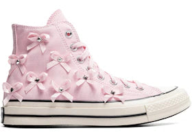 Converse Chuck 70 Hi Bow Studded Pink Frosting