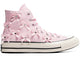 Converse Chuck 70 Hi Bow Studded Pink Frosting